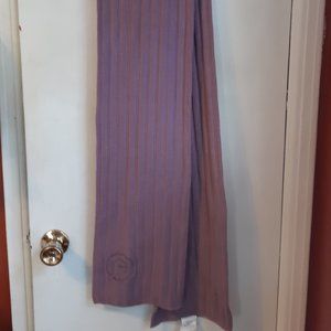 Anky Equestrian brand long knit scarf, mauve, like new, very long, soft